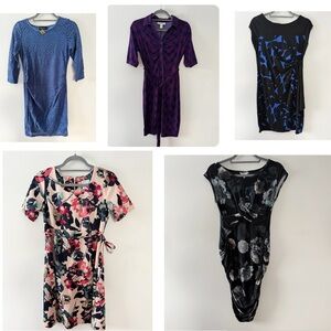 Maternity Spring Summer Dress Bundle Lot Size Small Motherhood ripe